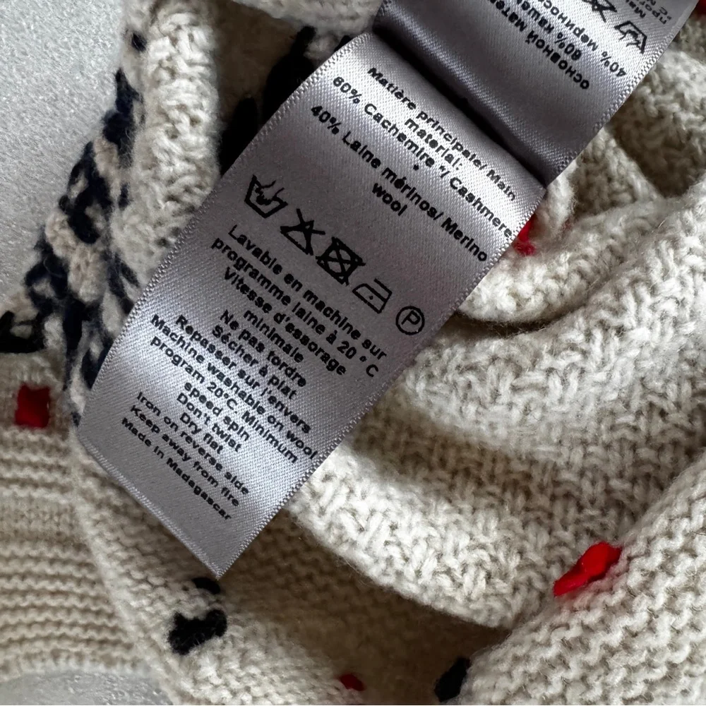 Zadig and Voltaire Amanda Wews Cashmere Wool Blend Sweater